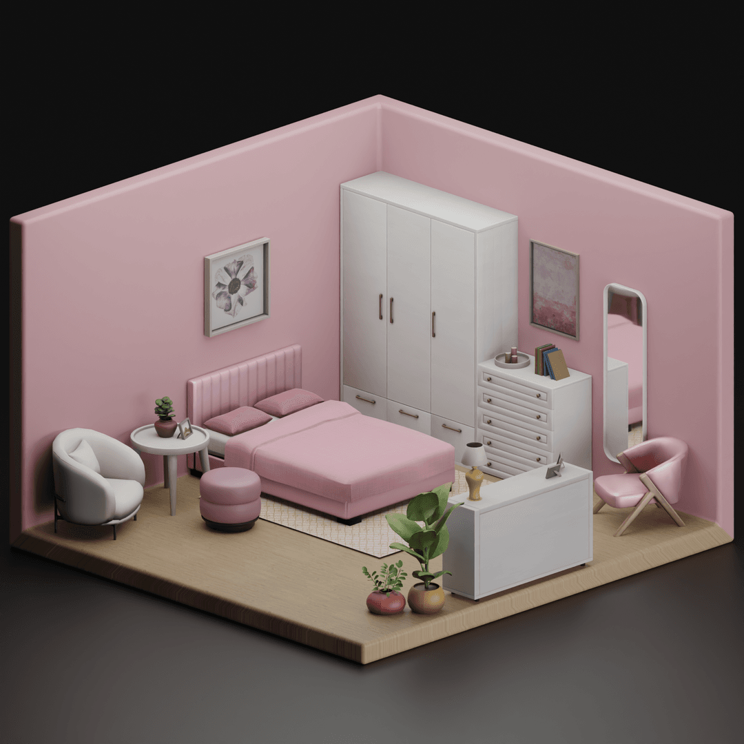 Набор для спальни Bubblegum Bedroom Set